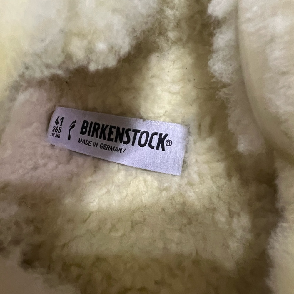 Birkenstock Arizona Big Buckle Teddy Sandals 
New without tags - Picture 4 of 7